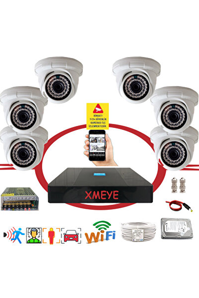 BİSES 6' Lı Yapay Zeka Destekli Araç,yüz,insan Ve Hareket Algılayan 5 Mp Lens...