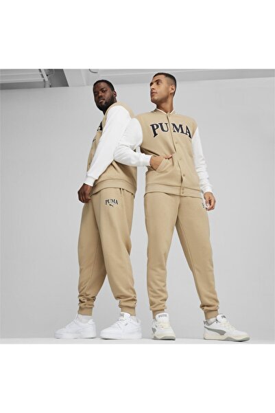 Puma Squad Track Jacket Ανδρικό casual μπουφάν 67897183   Κρέμα