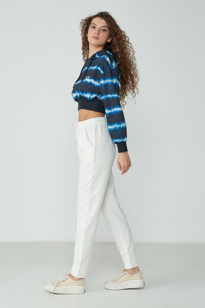 C&City Jogger Cuff Sports Φούτερ 735 Εκρού