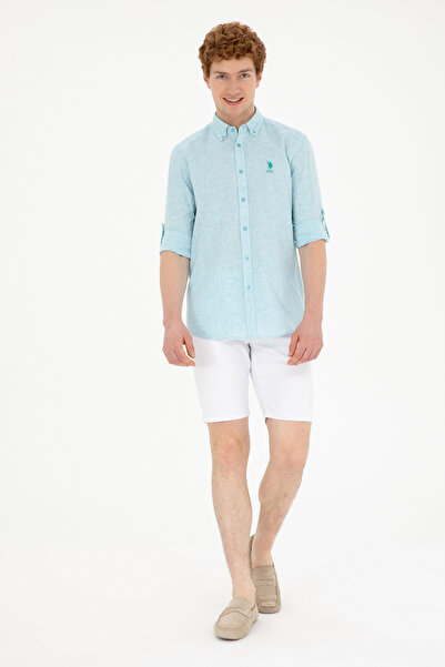 U.S. Polo Assn. Чоловічі білі джинсові шорти 50288956-DN0015