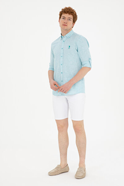 U.S. Polo Assn. Чоловічі білі джинсові шорти 50288956-DN0015