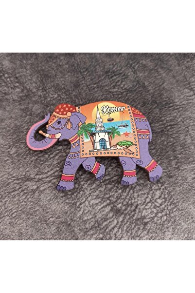 Hd Marketim Magnet Fil Bereket Kule Deniz Kurbağa Buzdolabı Süsü Ahşap Magnet...