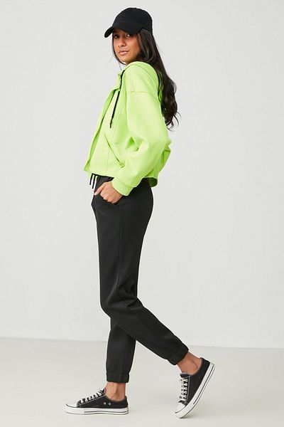 C&City Basic Jogger Sweatpants 802 Μαύρο