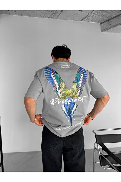 ablukaonline Чоловіча футболка Oversize «Everything Is An Option» з вишивкою,...