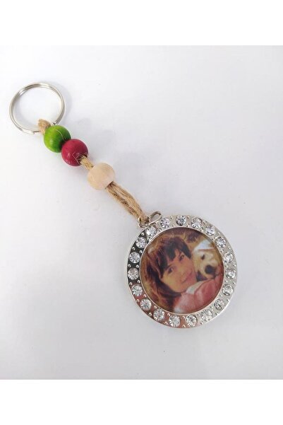 Hd Marketim Ornament pentru geantă cu breloc din lemn colorat cu mărgele și p...