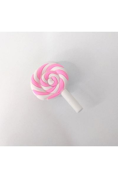 Hd Marketim Slippers Shoes Sandals Buckle Silicone Lollipop Candy Slipper Ornament Accessory