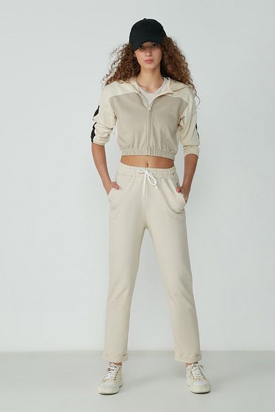 C&City Double Leg Sweatpants 738 Stone