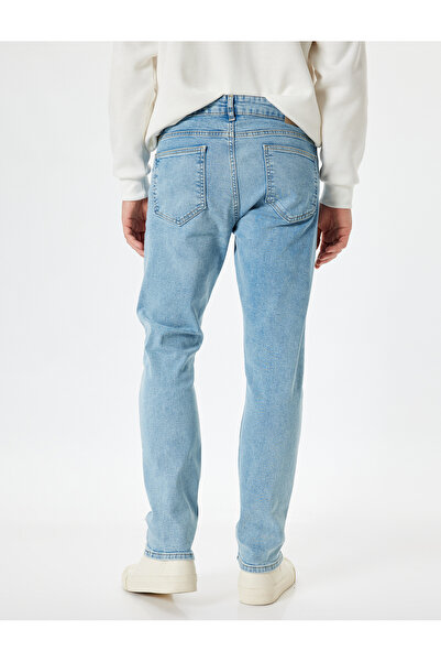 Koton Standart Bel Slim Fit Kot Pantolon - Brad Jean