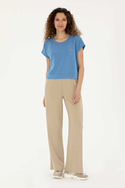 U.S. Polo Assn. Kadın Açık Haki Modal Karışımlı Eşofman Altı 50285889-VR183
