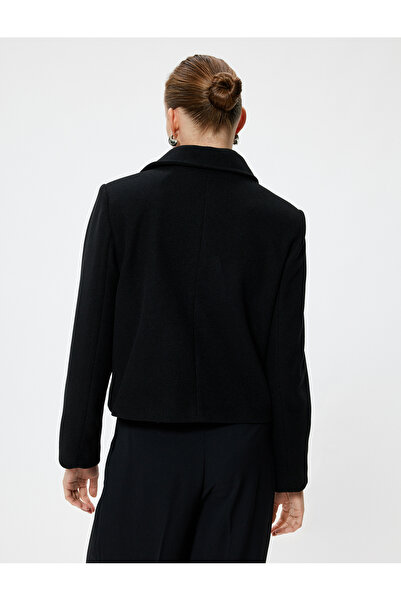 Koton Inggallér, kétsoros, rövid kabát - zsebekkel és gombokkal