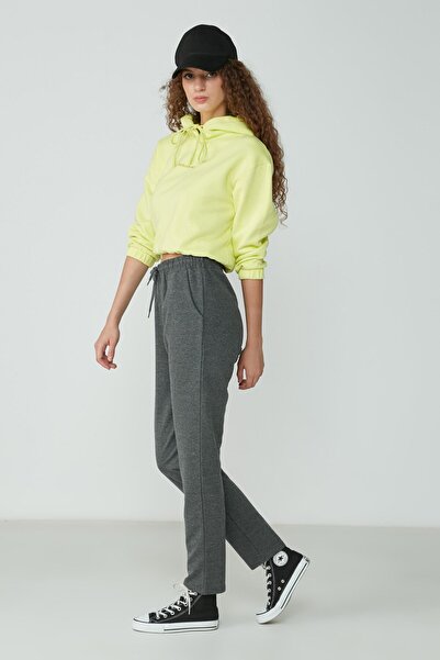 C&City Düz Paça Eşofman Altı 733 Antrasit