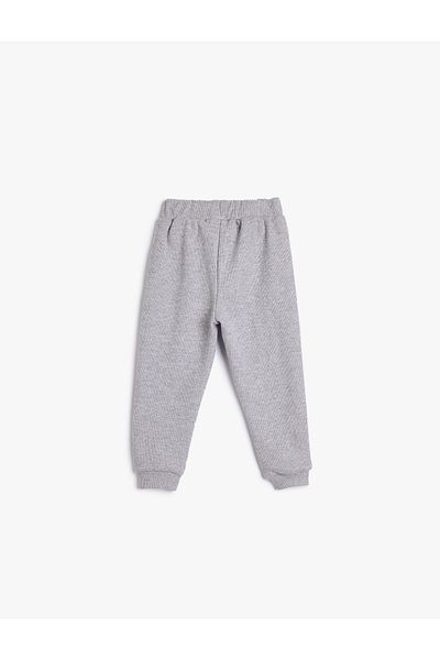Koton TiE-up Waist JoggEr SwEatpants - AppliquE DEtailEd