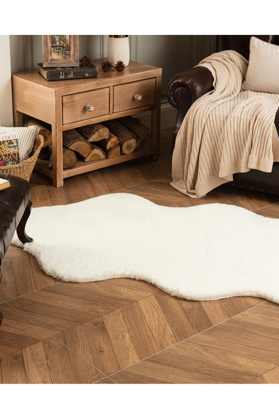 Madame Coco Arc En Ciel Tavşan Post - Beyaz - 90x150 Cm