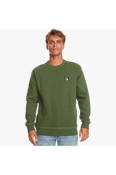 Quiksilver Men's Sweatshirt - Original Crew, Eqyft04793 Model