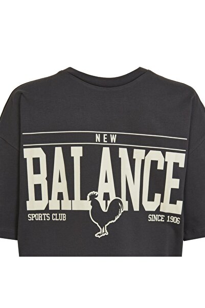 New Balance Lifestyle Men's Gray T-Shirt Unt3401-Ant