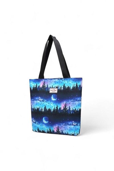 SMART BAGS Geantă de umăr pentru femei Print Half-moon Smb Pr-3226