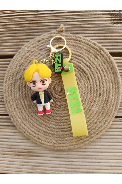 Hd Marketim Figurină BTS, breloc din silicon, ornament pentru geantă, jucărie 15789