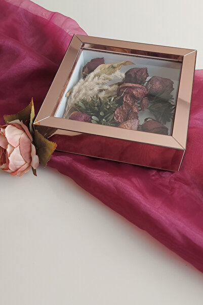 Verda Çerçeve 20x20x5 cm Rama de memorie cu model floral nou la moda