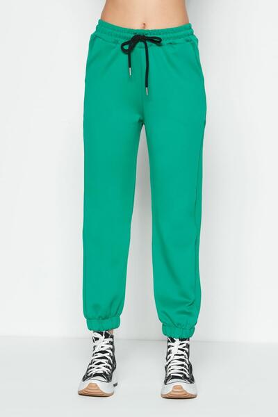C&City Jogger Elastic Sports Sweatpants 806 Green