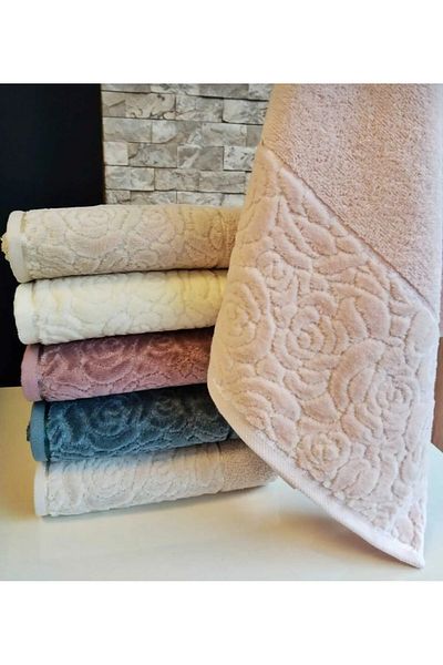 Nurpak Sevgi Set of 6 100% Cotton Towels