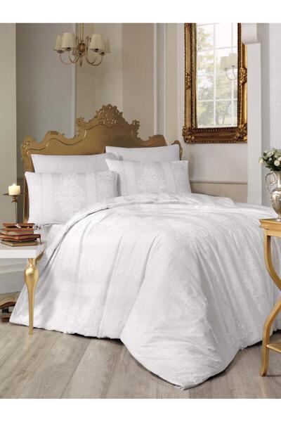 Ethab Ticaret Double Nev Set Nobby White