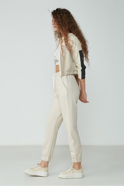 C&City Basic Jogger Eşofman Altı 734 Taş