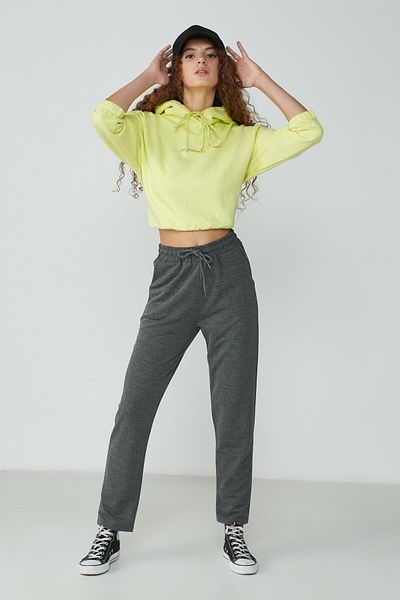 C&City Straight Leg Sweatpants 733 Anthracite