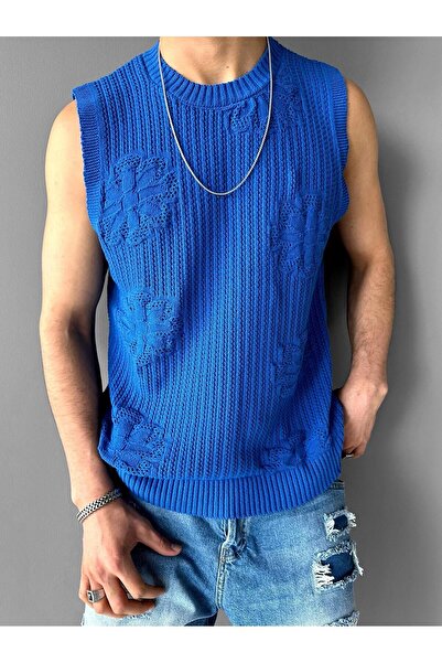 ablukaonline Saks Mavi Чоловіча футболка з візерунком