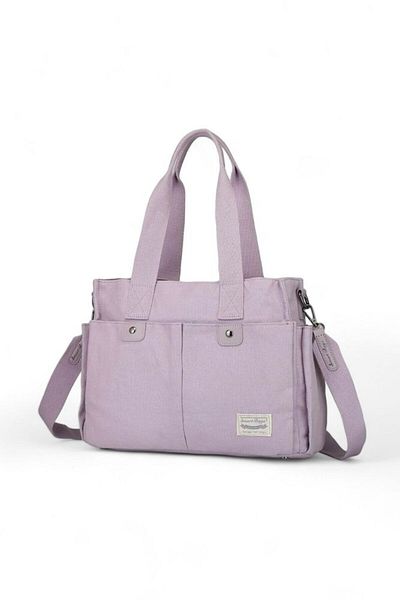 SMART BAGS Geantă de umăr pentru femei din pânză exclusivistă 1307