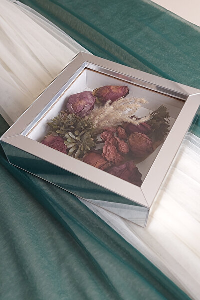 Verda Çerçeve 20x20x5 cm Rama de memorie cu model floral nou la moda