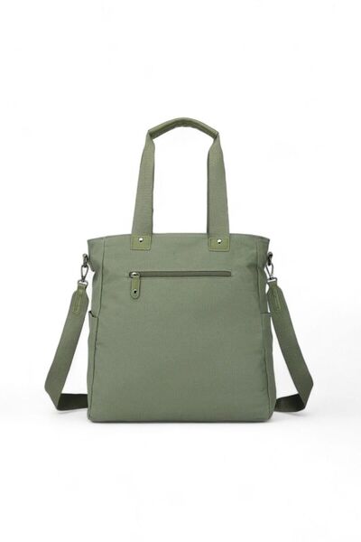 SMART BAGS Canvas Khaki Women's Shoulder Bag Smb1309