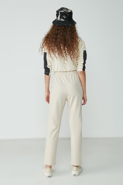 C&City Düz Paça Eşofman Altı 733 Taş