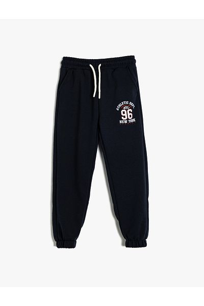 Koton Jogger tepláky Slogan s potištěnou kapsou v pase