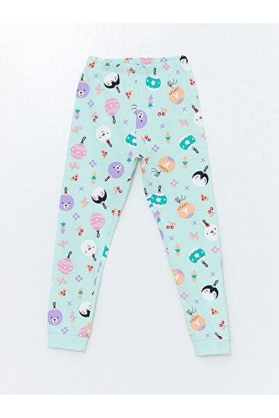 LC Waikiki Crew Neck Girl's Pajama Set