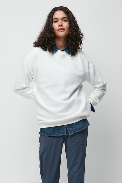 C&City Hanorac oversize Basic Crew Gât Gros 951 Ecru