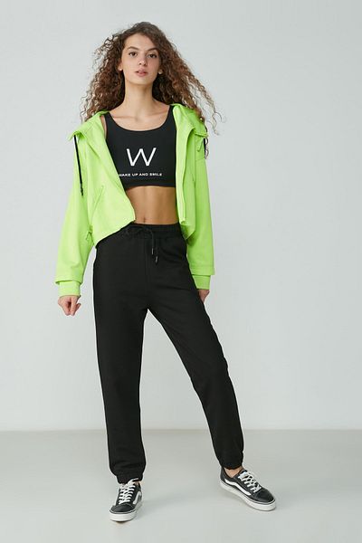 C&City Basic Jogger Sweatpants 734 Μαύρο