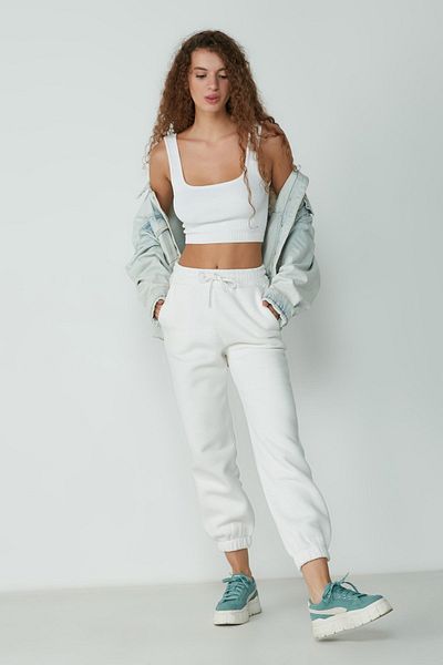 C&City Jogger-Jogginghose 906 Ecru