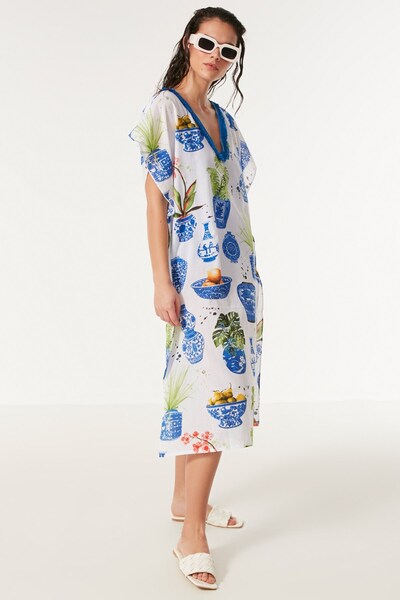 C&City Pareo Beach Dress 22223 Πράσινο
