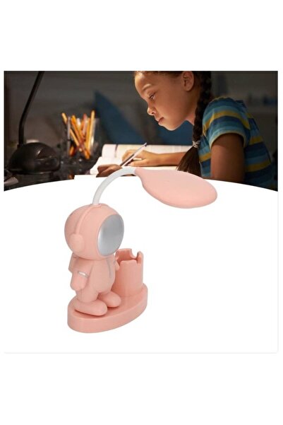 Store Led Astronot Masa Lambası Ve Kalemlik
