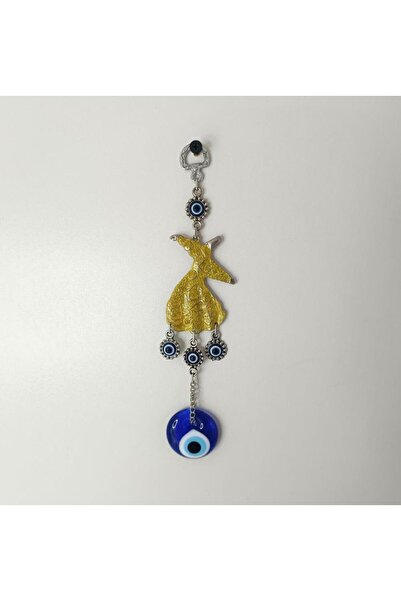 Hd Marketim Decor de perete din sticlă semazen zamak, cu ochi rău, ochi negru, spiriduș rău