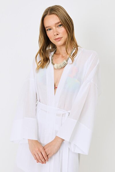 C&City Kimonó szett fehér rövidnadrággal - 9069