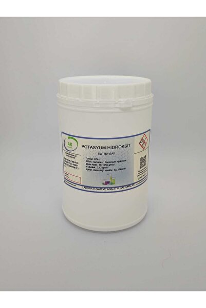 Aropi Potasyum Hidroksit Extra Saf Koh 1000 G