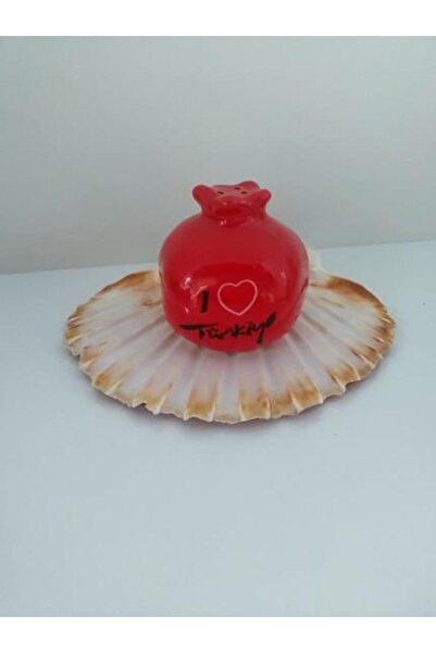 Hd Marketim seramik nar tuzluk sevgililer günü hediye baharat mutfak masa süsü