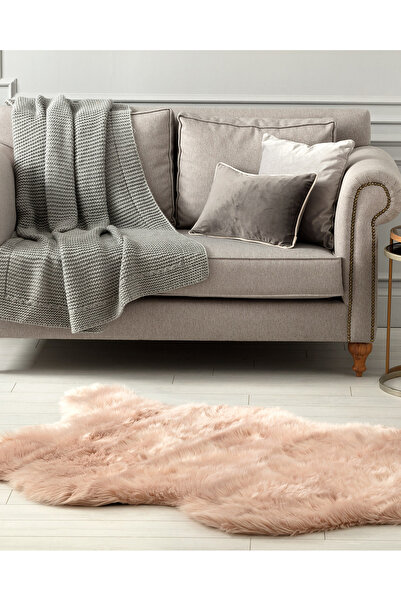 Madame Coco Leila Koyun Post - Pudra - 120x180 Cm