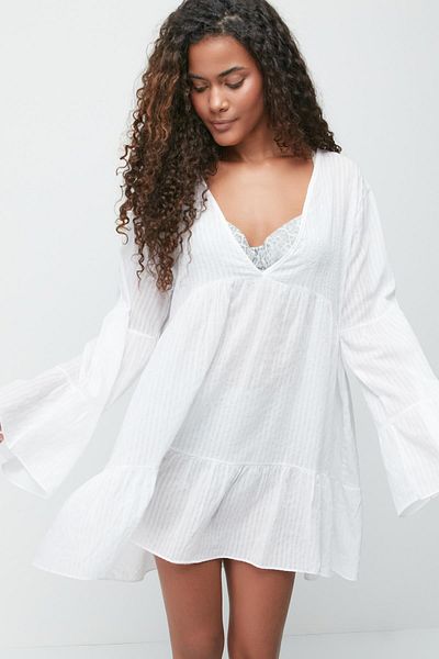 C&City Pareo Strandkleid 22329 Weiß