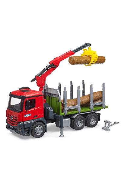 My Reality Fashion Bruder Mb Arocs Log Carrier Truck Br03669