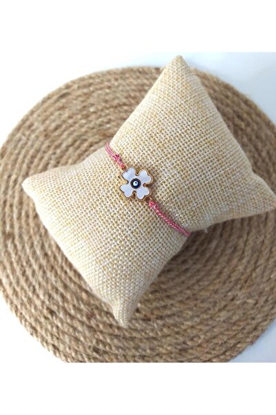 Hd Marketim Bileklik Yonca Nazarlı Kötü Göz Kovucu Ayarlanabilir Ip Şans Bile...