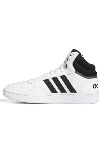 adidas Pánské obruče 3.0 střední životní styl klasické vintage bílé basketbalové boty Gw3019