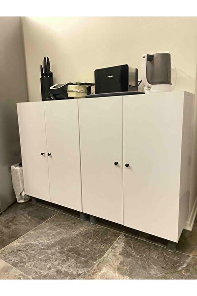 Yeni Vitrin Yatay Ve Dikey Kullanılabilir Çok Amaçlı Kiler Mutfak Banyo Ayakkabılık Dolabı