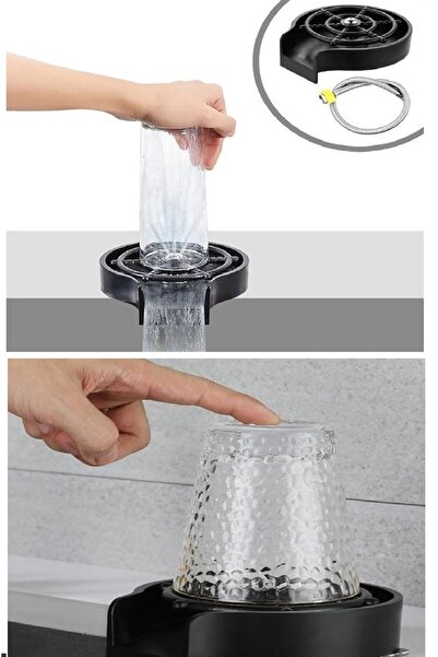 RELATOS Basınçlı Otomatik Bardak Sürahi Yıkama Aparatı Mutfak Lavaboları İçin...